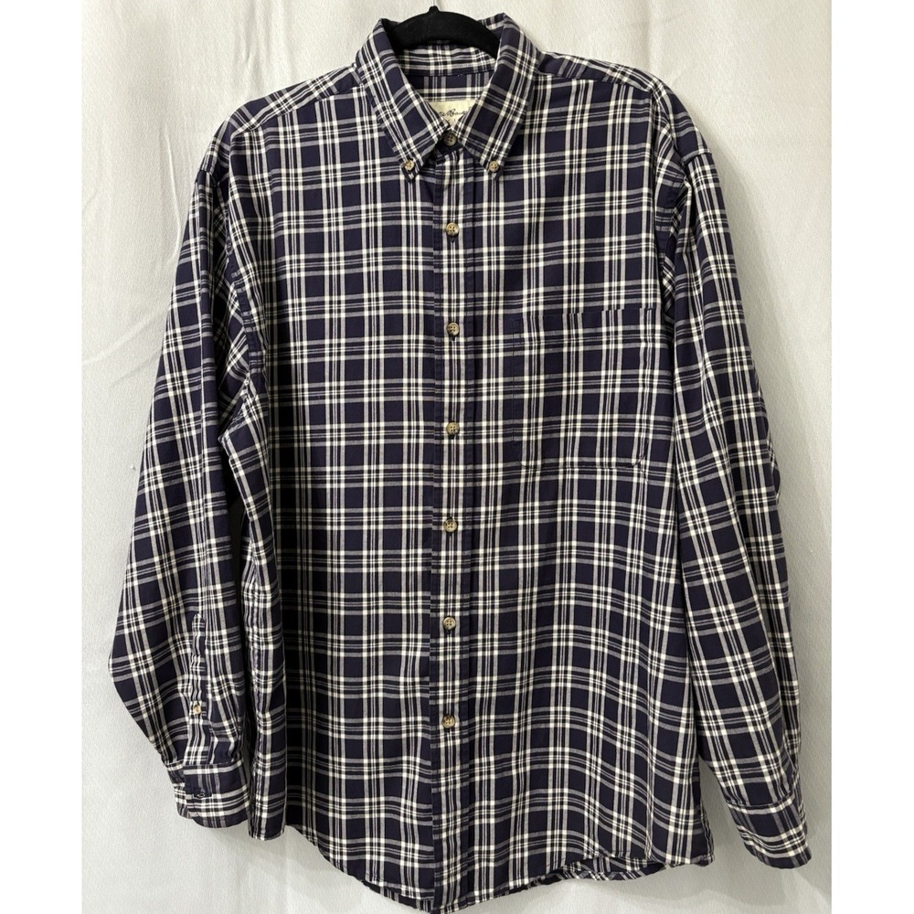 Eddie Bauer Mens Shirt Size M‎ Long Sleeve plaid